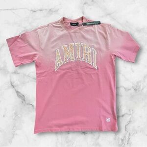 AMIRI Kids Short Sleeve Pink Tee